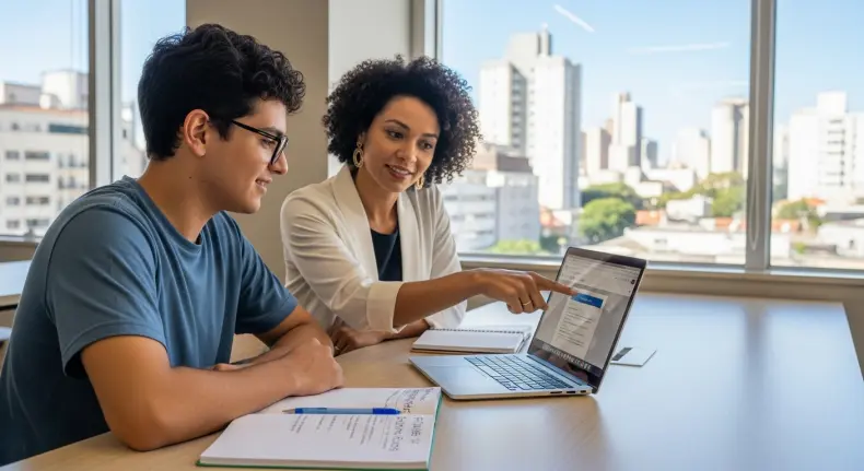 Aprenda inglês no seu ritmo em Contagem Aprenda inglês no seu ritmo em Contagem